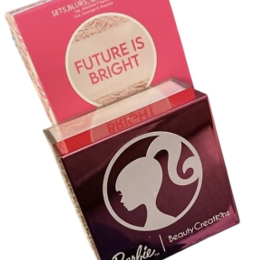 Barbie Pink and Purple Makeup Light Setting Powder